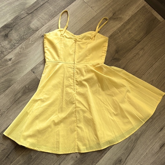 Yellow Summer Dress - Picture 2 of 2